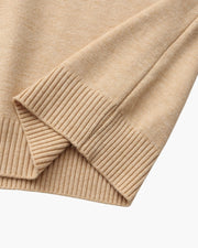 Essential Ribbed Mock Neck Sweater