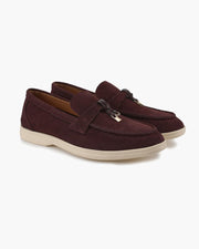 Old Money Suede Lady Loafers