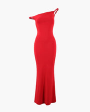 One-Shoulder Bodycon Long Dress