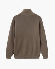 Refined Half-Zip Knit Pullover