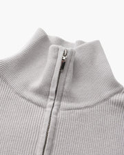 Refined Half-Zip Knit Pullover