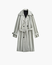 Classic Double-Breasted Trench Coat