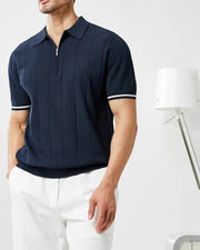 Signature Contrast Trim Polo