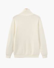 Refined Half-Zip Knit Pullover