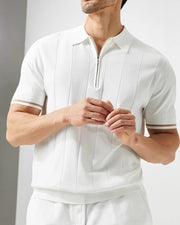 Signature Contrast Trim Polo