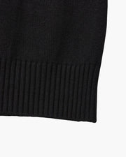 Essential Ribbed Mock Neck Sweater