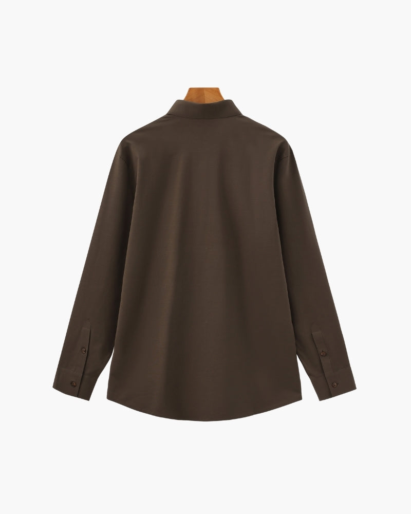 Tailored Cotton Flex Shirt