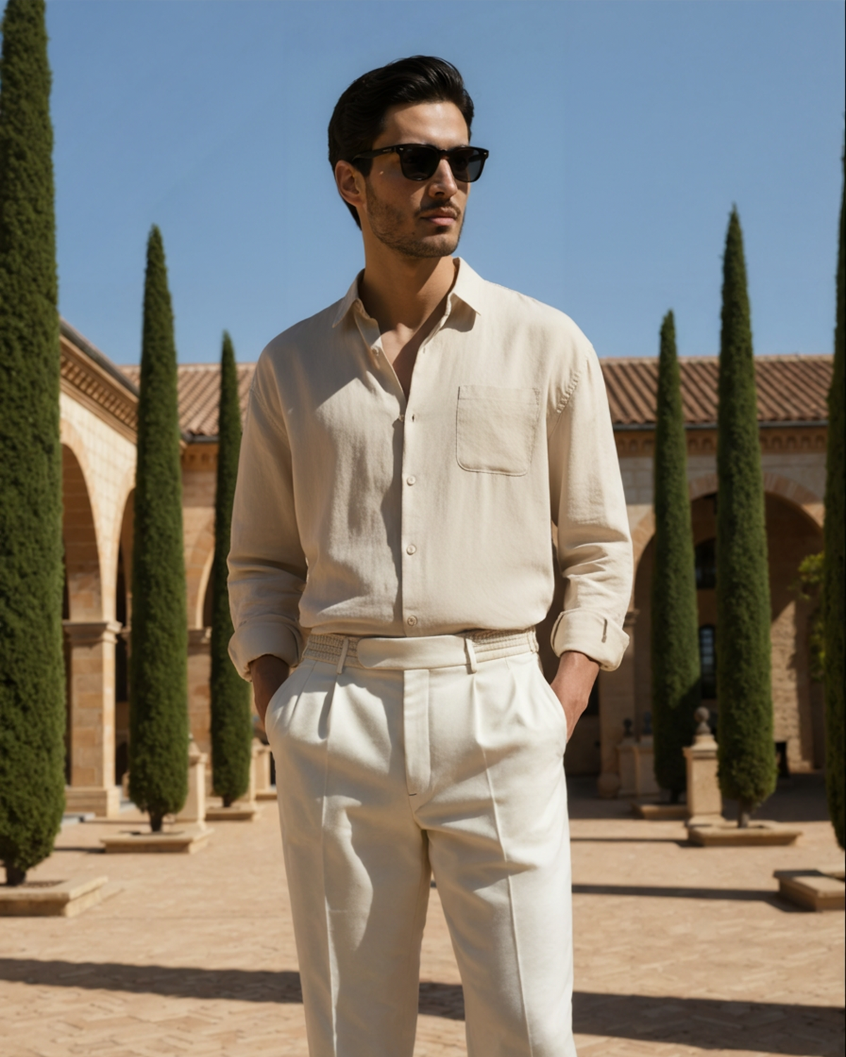 Cape Town - 100% Linen Shirt