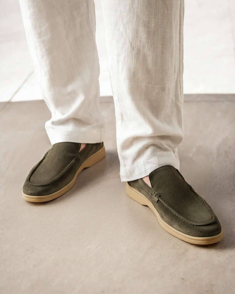 Old Money Premium Suede Loafers